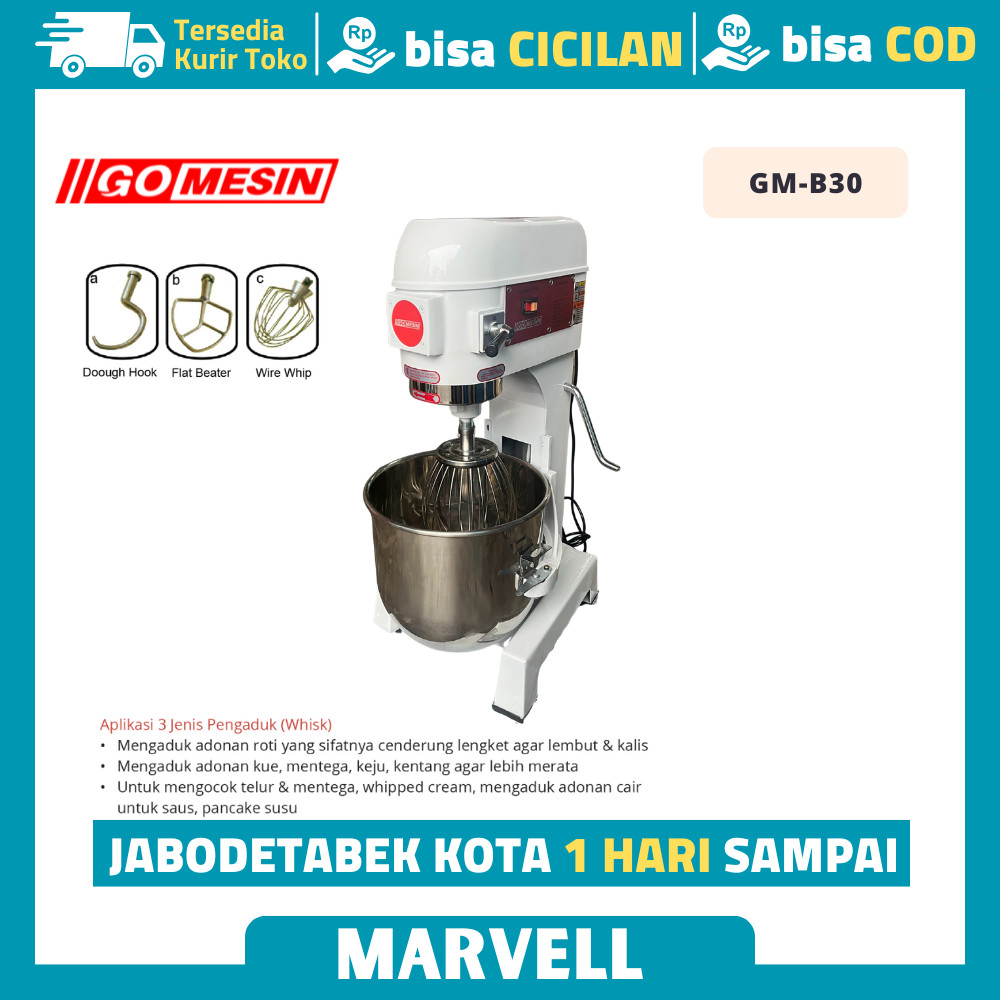 Mixer Planet Wirastar B-15 15 Liter Pengaduk Adonan Roti