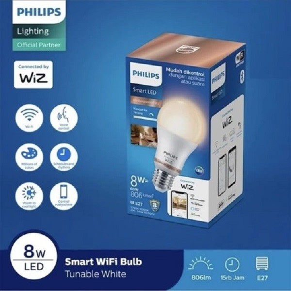 LAMPU PHILIPS SMART LED 8W-8,5W | Lampu Led Philips Smart 8Watt-8,5Watt