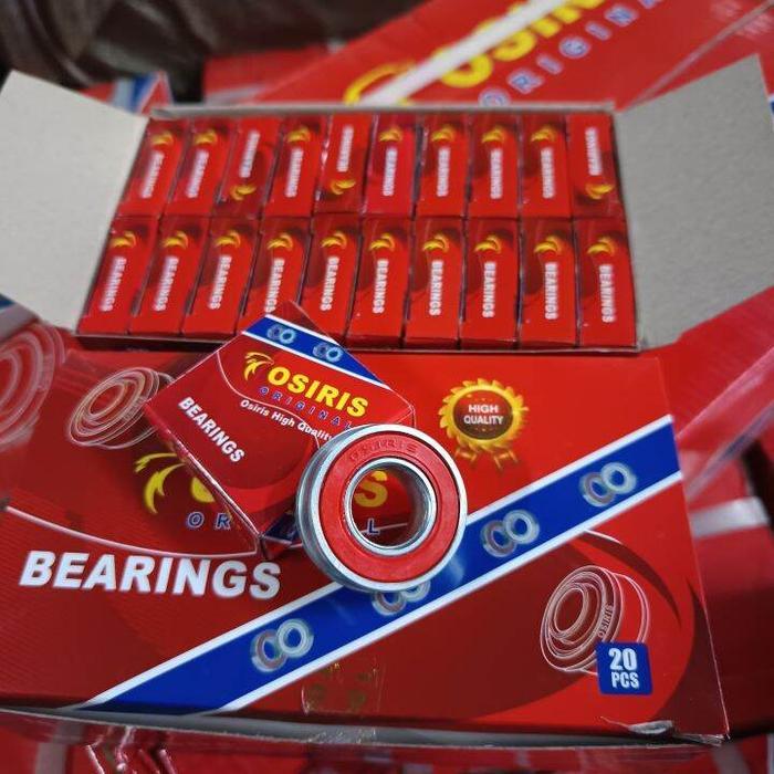 20 pcs Osiris Bearing Roda gerobak Bearing Klaher 1inc per box