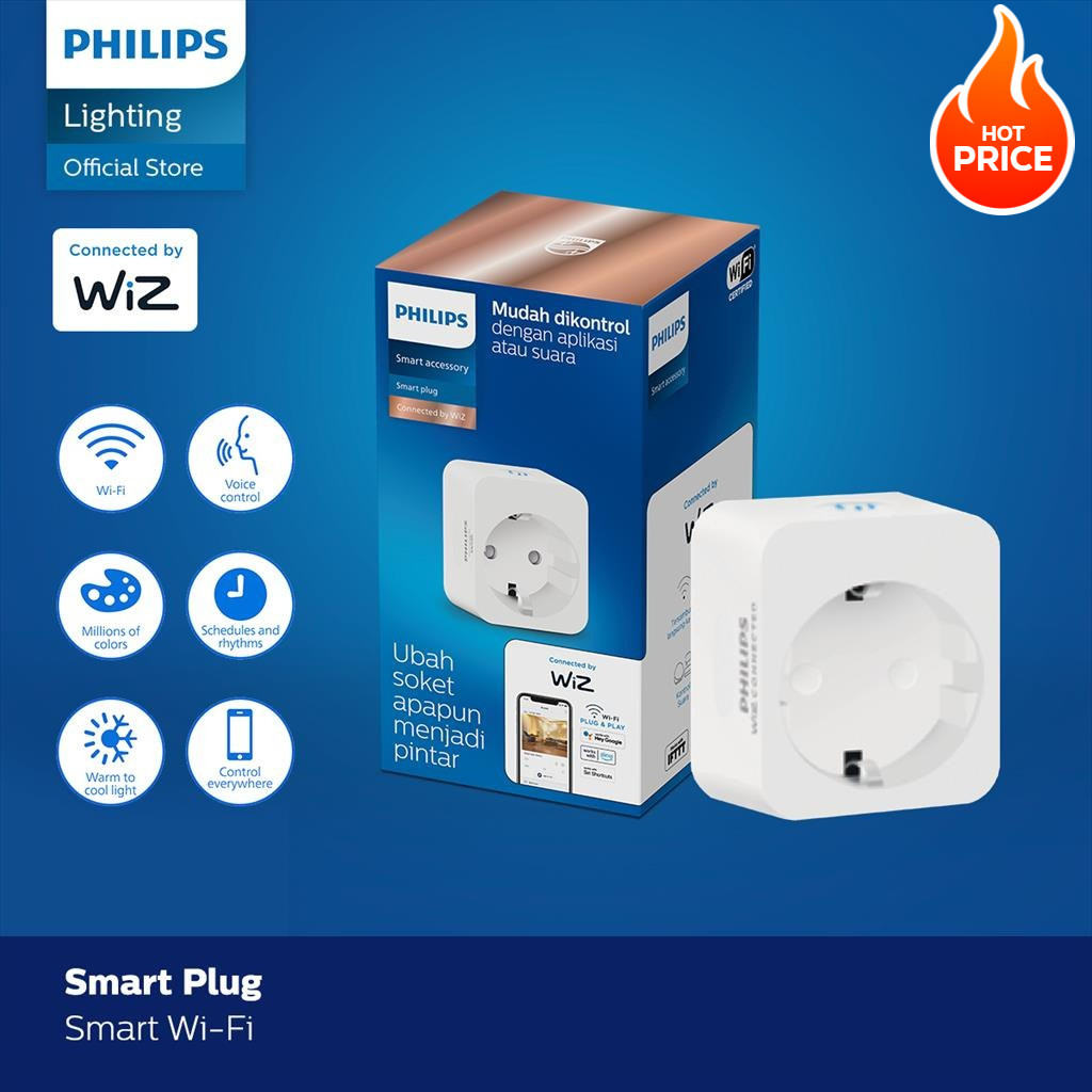 Lampu Philips Smart LED Accessory – Smart Plug