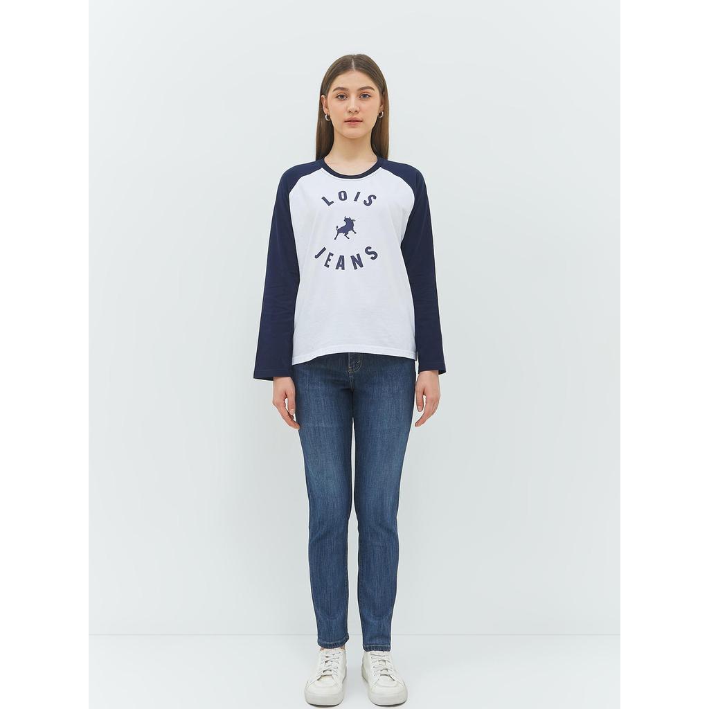 Lois Kaos Raglan Lengan Panjang KSC722