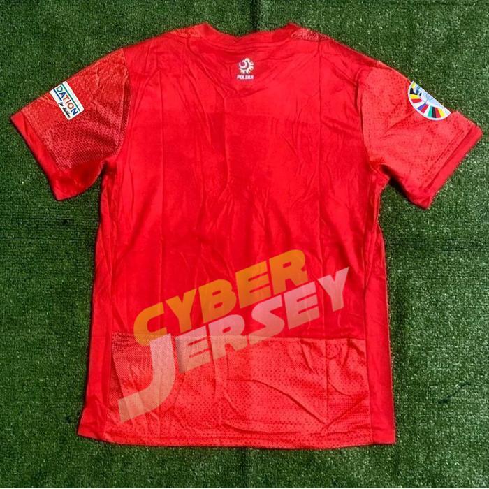 JERSEY BOLA POLANDIA AWAY FULL PATCH PIALA EROPA 2024 TOP QUALITY Sport Atasan Setelan Baju - FULL P