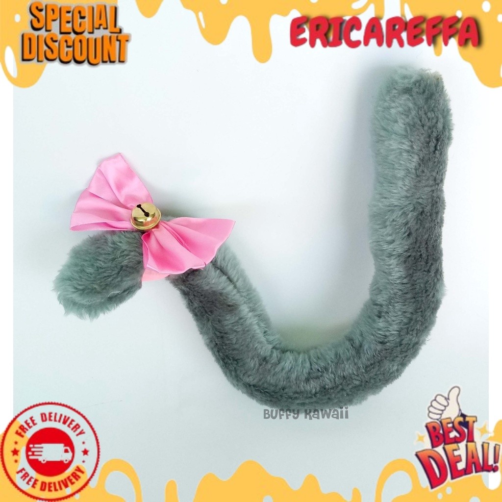 animal tail costume  neko cat cosplay halloween furry accessories cat nyan kawaii cute sexy