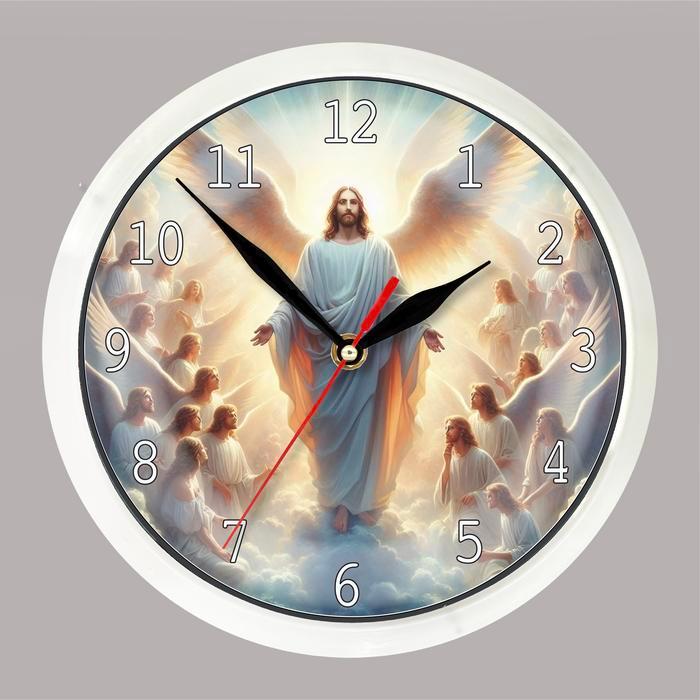Jam Dinding Trendy Gambar Yesus 03
