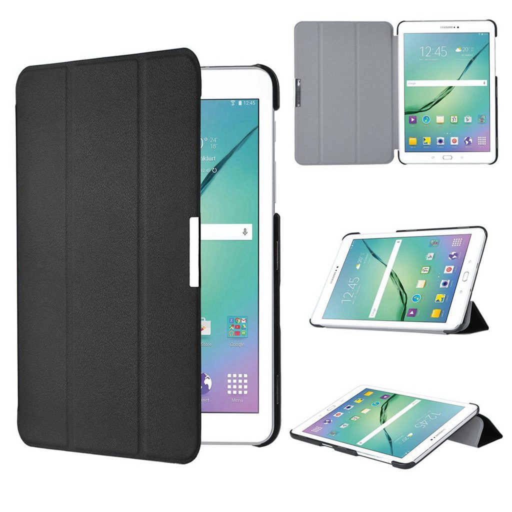 AEE12X For  Galaxy Tab S2 8Inch Case  Slim Smart Cover Case For  Galaxy Tab S2 8Inch Tablet (Black)
