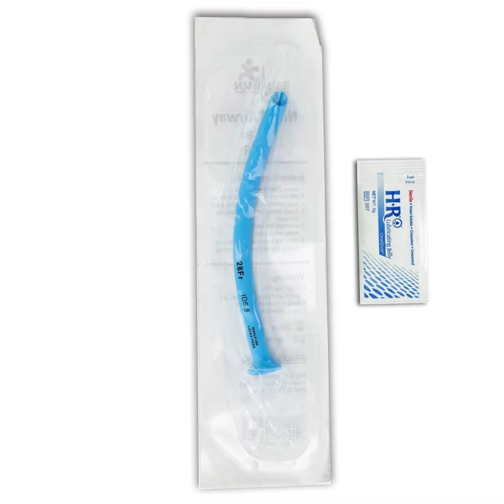 Rescue Nasopharyngeal (Nasal) Airway NPA With lubrican Nasopharyngeal Airway