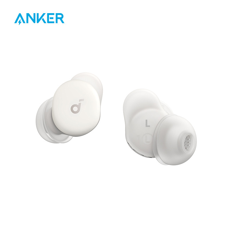 Soundcore Sleep A30 by Anker Sleep Earbuds, Smart Active Noise Cancelling Sleep Headphones, Adaptive