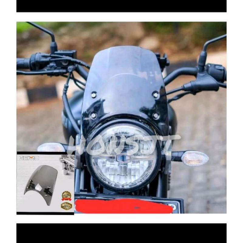 CICISHOP visor Yamaha XSR 155 winshield yamaha xsr155