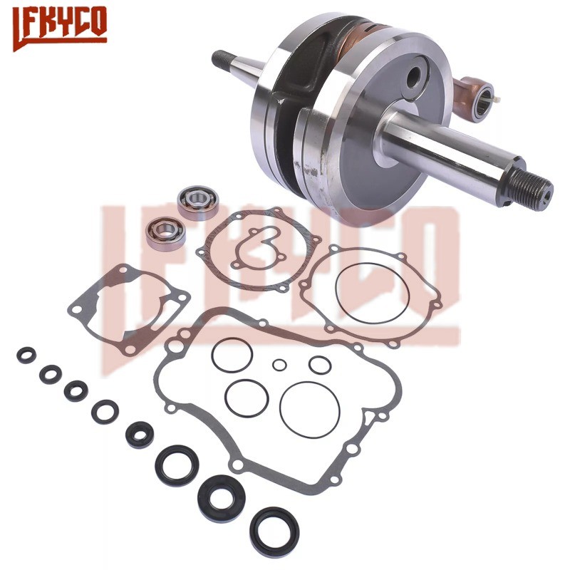 Motorcycle Cylinder Crank Gasket Rebuild Engine Bottom End Kit Motor for Yamaha YZ85 YZ 85 2002-2014