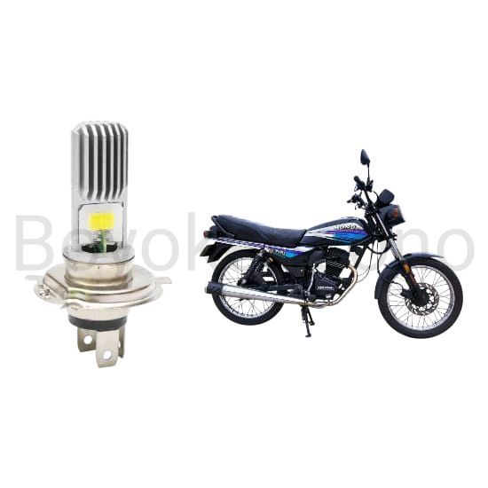 1pcs Lampu depan LED H4 COB motor Honda GL Pro Byk
