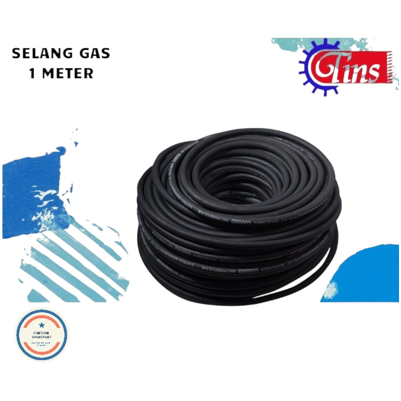SELANG GAS SELANG GAS METERAN SELANG GAS 5 LAPIS SELANG GAS ANTI BOCOR SELANG GAS LPG 1 METER TEBAL