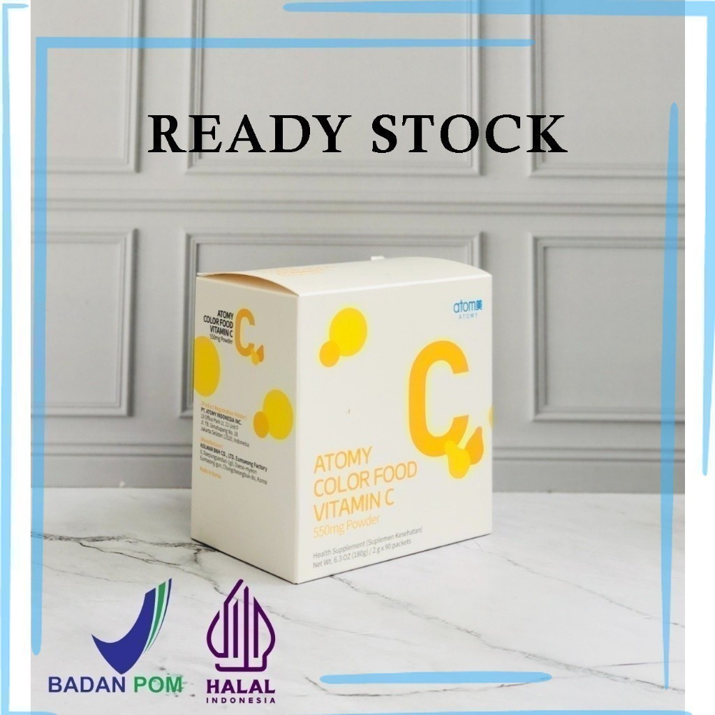 Atomy COLOR FOOD VITAMIN C  1 box isi 90 sachet | colorfood vit c HALAL BPOM |
