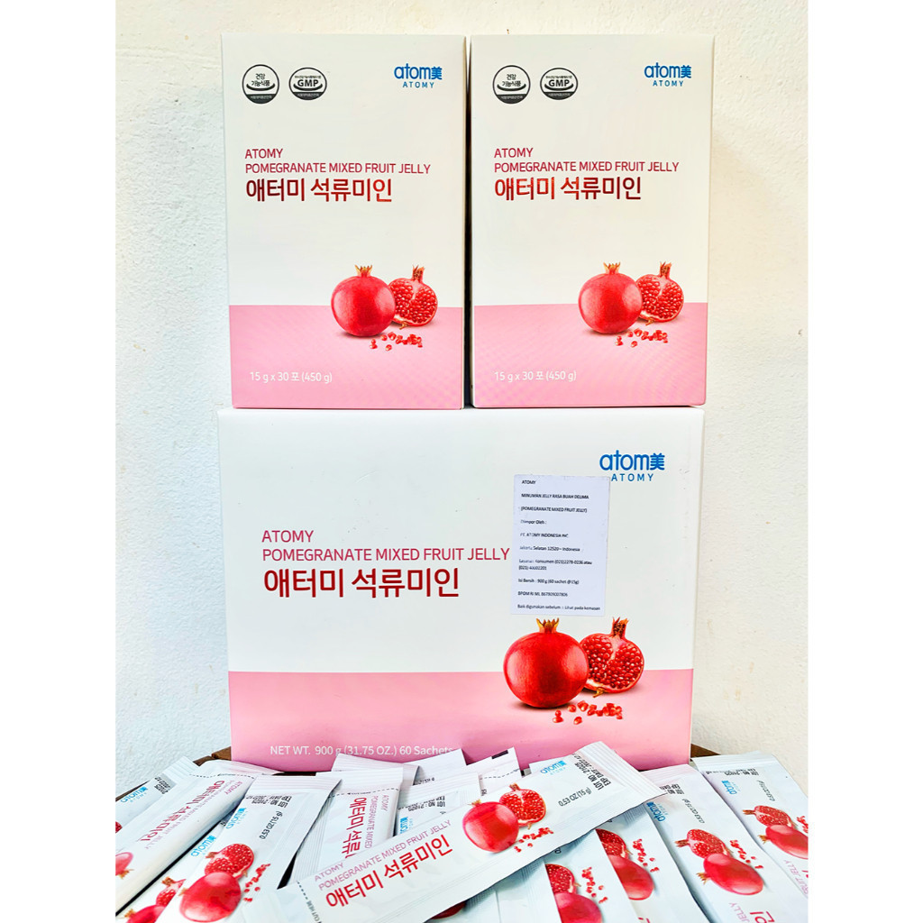 Atomy Pomegranate Mixed Fruit Jelly original | suplemen kecantikan