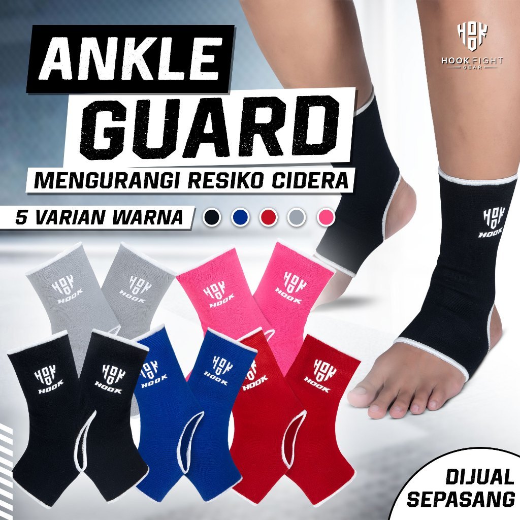 Dekker Ankle Ankle Guard Muay Thai Hook Ankle Support Engkel Kaki Dekker Angkle Support Knee Protect