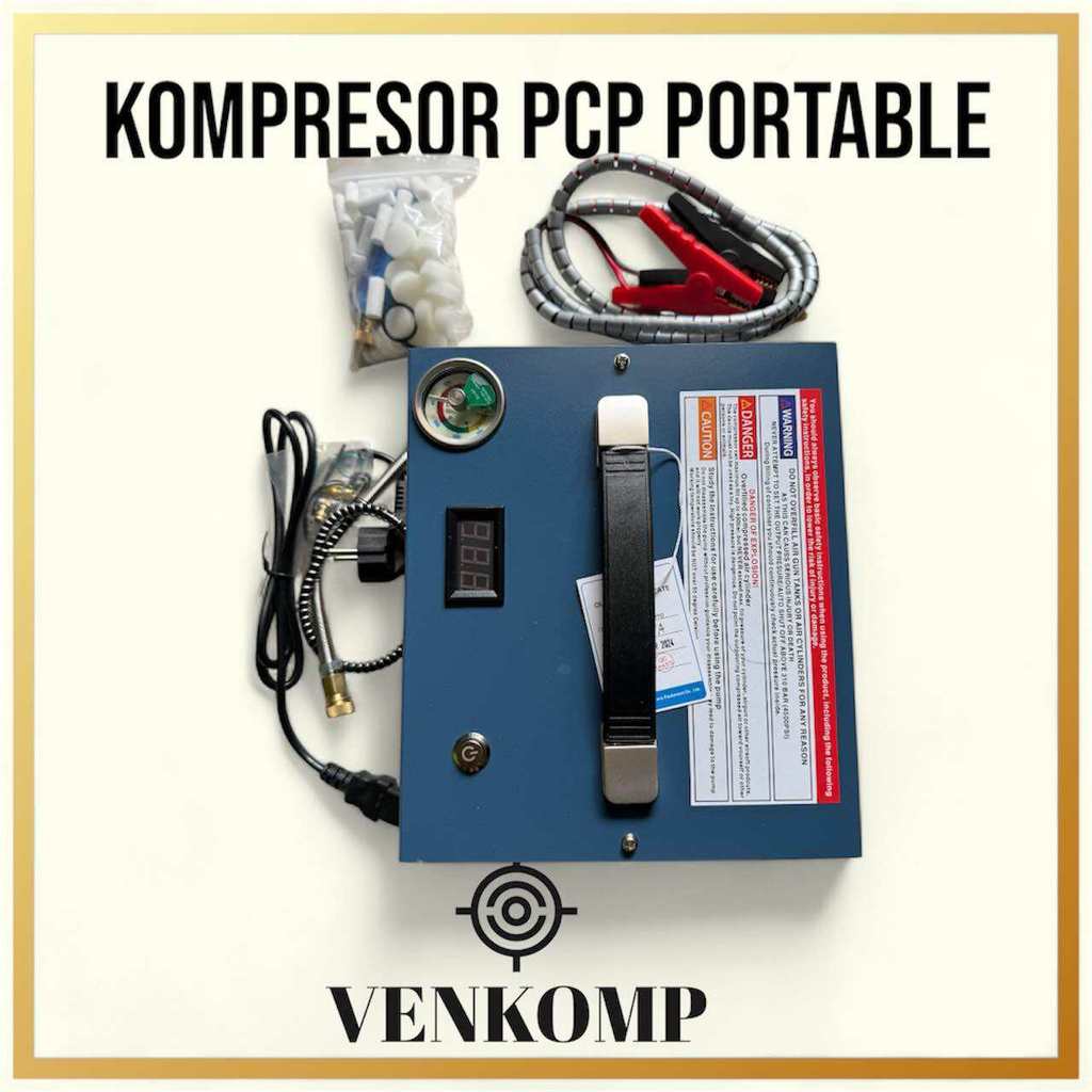 Kompresor pcp mini listrik 400 watt portable autostop