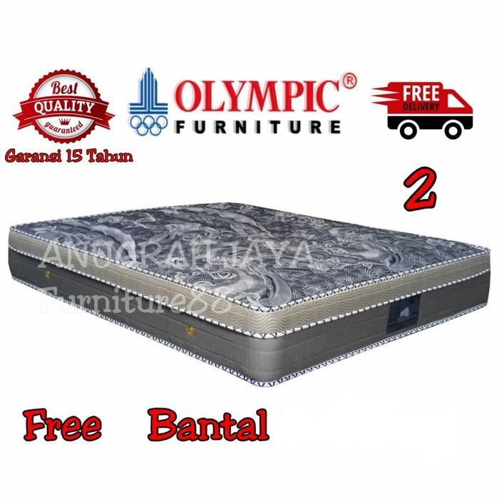 Olympic Springbed Matras Flushtop Bearland Type Grizzly - 90x200[Terlaris]