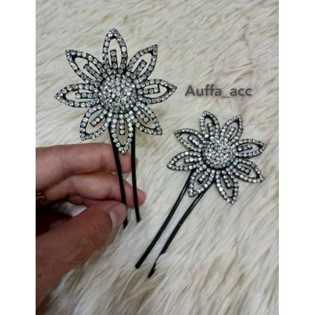 tusuk konde semi jerman/hiasan sanggul modern/tusuk sanggul mata terlaris