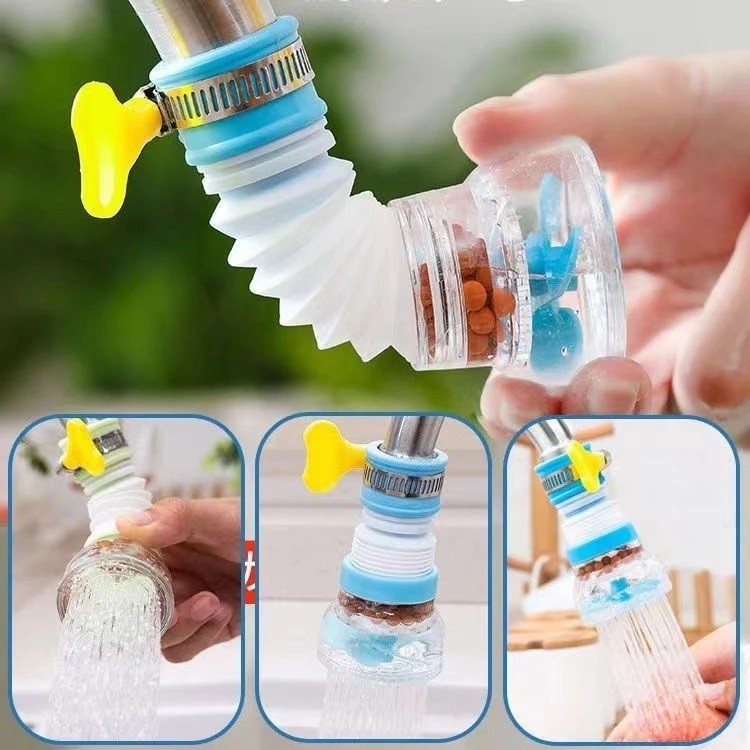 Sambungan Kran Flexible irit air / Head Saringan / Sambungan Panjang Kran Air Filter