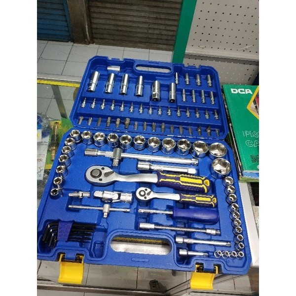 MAKITA / LAKONI / JETJO Kunci sock set JETJO LAKONI PRO LAKONI 94pcs Socket set 1/4" - 1/2" 94pcs 6 