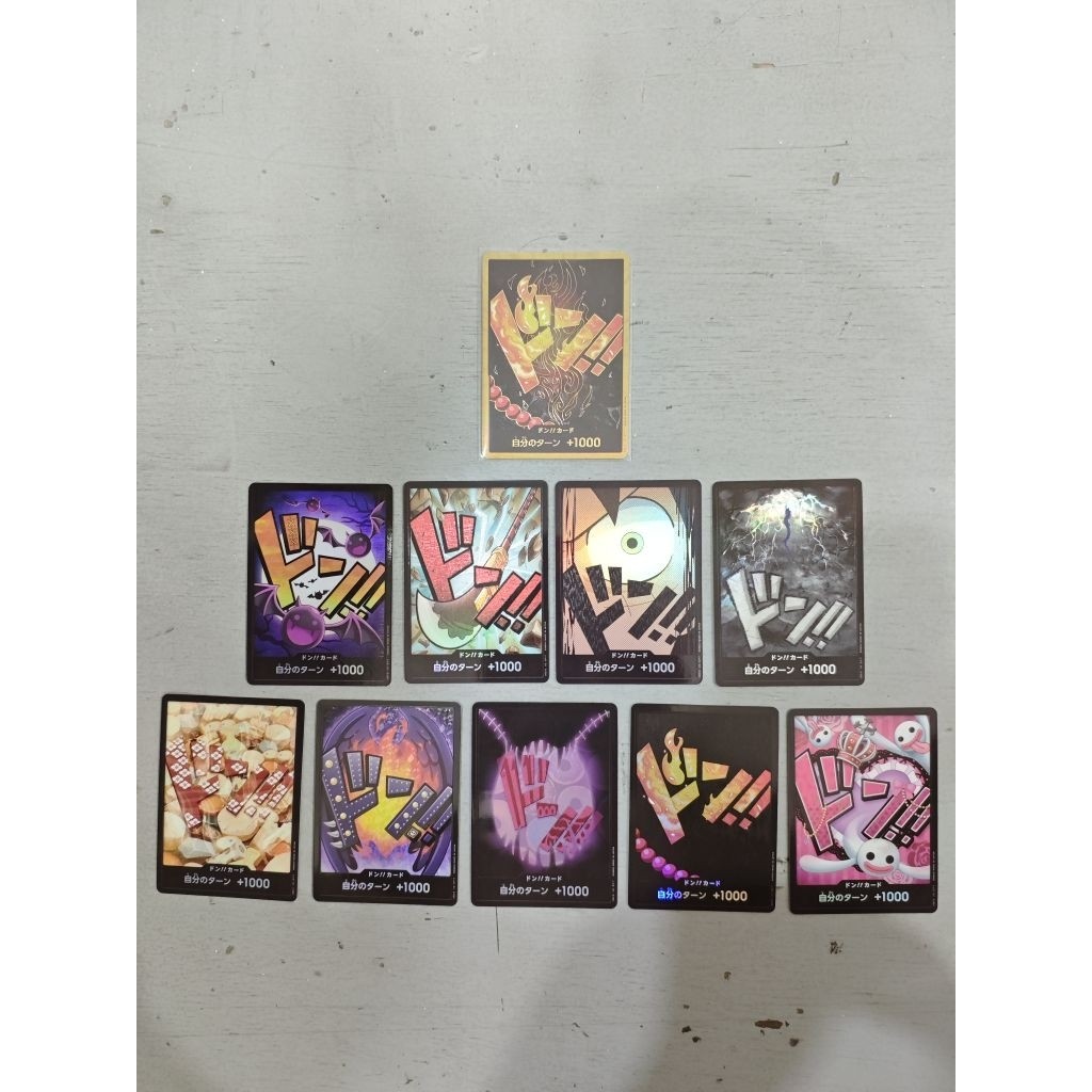 Kartu Tcg One Piece Prb-01 Full Case Unsealed Isi 1000Pc