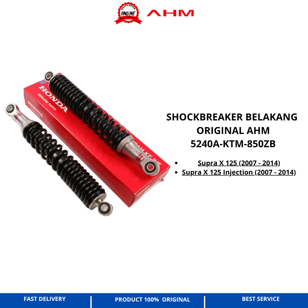 SHOCKBREAKER SUPRA X 125 SET KTM ORI AHM ASPIRA