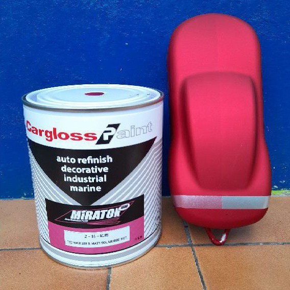 Cat Cargloss Miraton 6195 T/C Matt Solar Red / Merah Doff Honda PCX