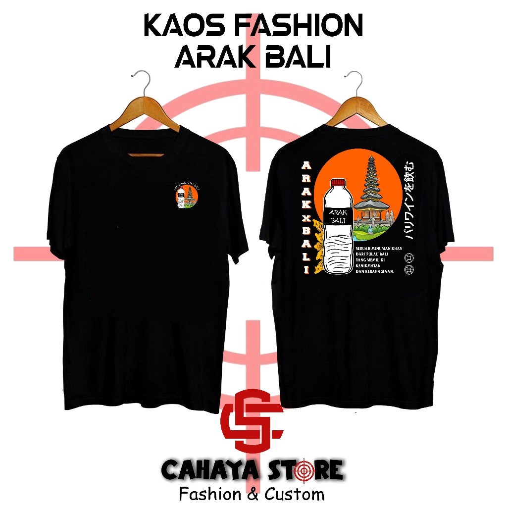 KAOS ARBAL - BALI - KAOS MINUMAN KHAS BALI - PRIA DAN WANITA - KAOS DISTRO