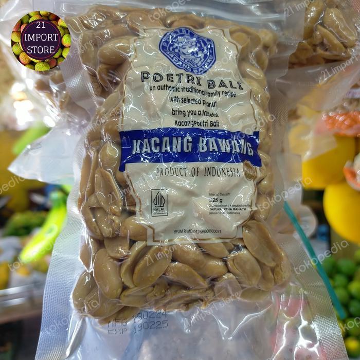Poetri Bali  Kacang Bali Rasa Bawang  | Kacang Bawang Bali 225 Gram