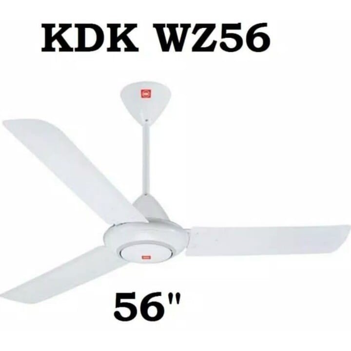 KDK Ceiling Fan WZ56P wz 56 Putih/Grey Kipas Angin Gantung Plafon kdk