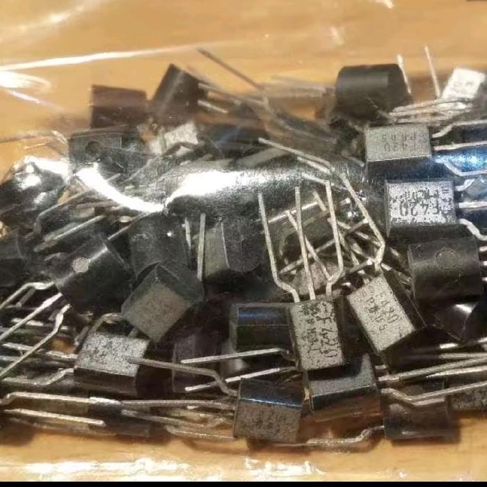 Transistor BF420 BF 420 F420 Philips abu-abu NOS NEW....