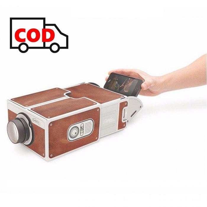 Proyektor Handphone Murah dan Portable untuk Nonton Film dan Presentasi dengan Lensa Berkualitas
