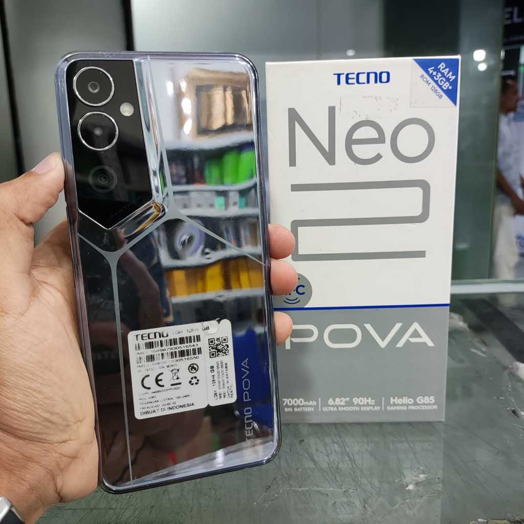Tecno Pova Neo 2 Ram 4GB Rom 128GB Second Resmi