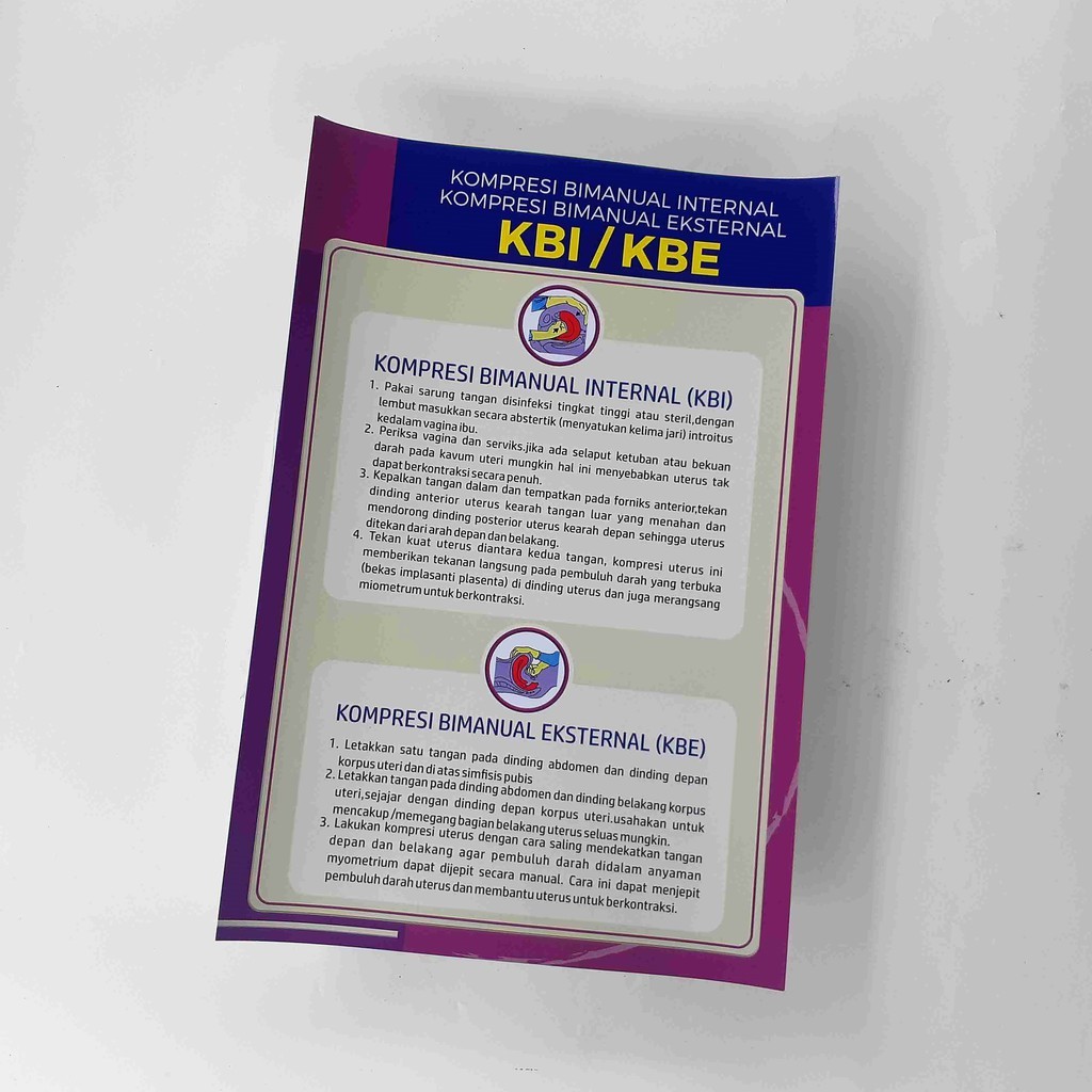 Poster Kebidanan : KBI / KBE - Poster Bidan, Poster Alur Kebidanan