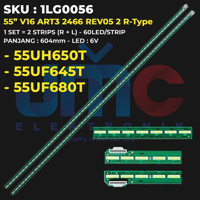 Backlight TV 55 Inch 55UH650T 55UF645T 55UF680T.TA-BTIYLJD - 55UH650T Elmatu JMCPart