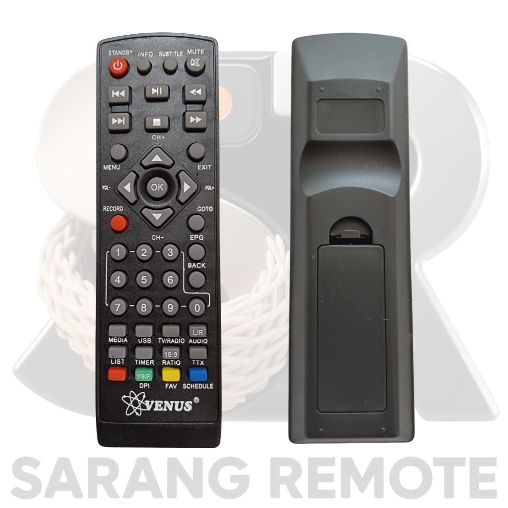 Remote Remot Set Top Box VENUS CABAI RAWIT T2 STB  VENUS
