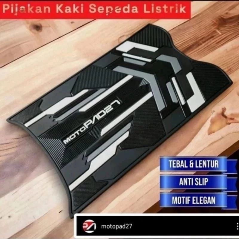 Karpet Sepeda Listrik-Uwinfly D7 D8 D7D D8D DF7 DF8 D7S D8S/Goda/Exotic Dll-Premium Quality Motopad2