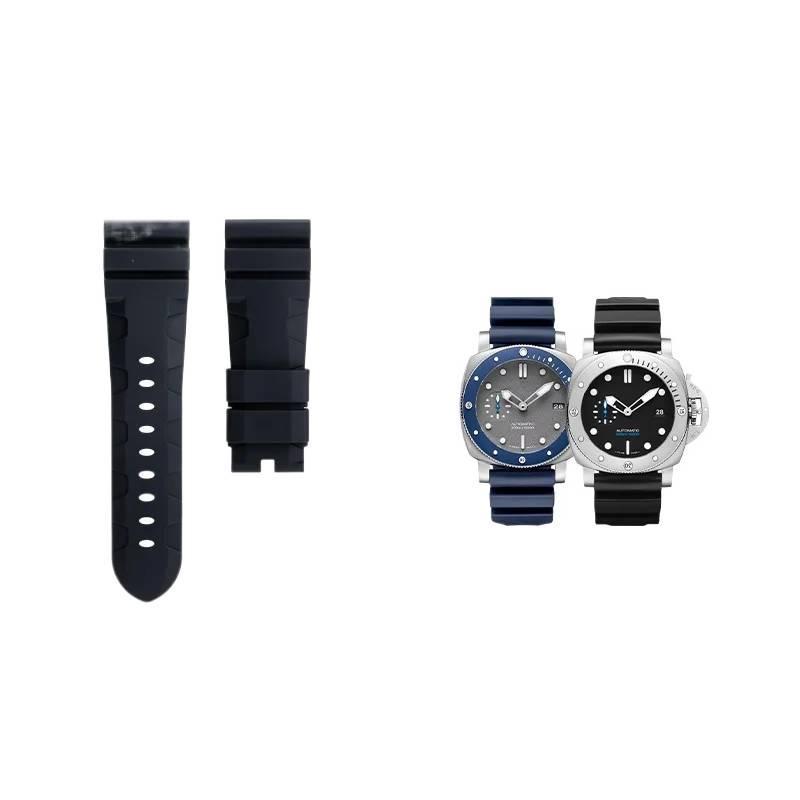Replacement Fluororubber Strap for Panerai Luminor Submersible PAM441 | Lightning Etion Waterproof v
