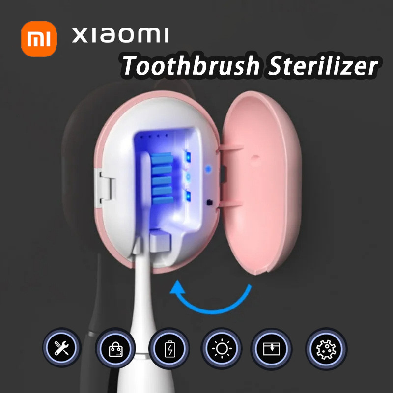 Xiaomi Mijia Portable Mini Toothbrush Sterilizer Home Travel Toothbrush UV Sterilization Toothbrush 