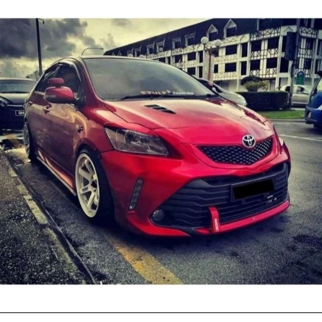 Bodykit Toyota Vios Gen2 Custom Bemper Upgrade Facelift Thailand Body Kit Bodikit Grade A Plus