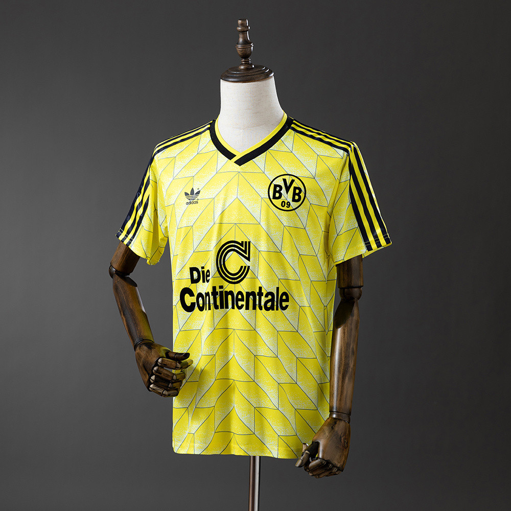 Jersey Retro Dortmund 1988 home T shirt pria