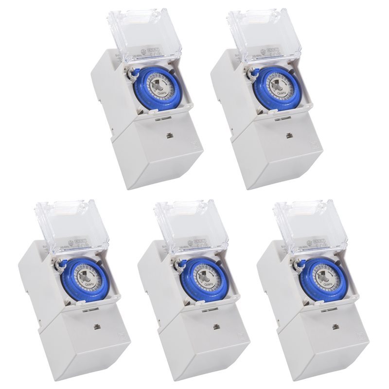 ABMH-5X SUL181H Mechanical Timer 24 Hours Time Switch Relay Electrical Programmable Timer 24 Hour Di