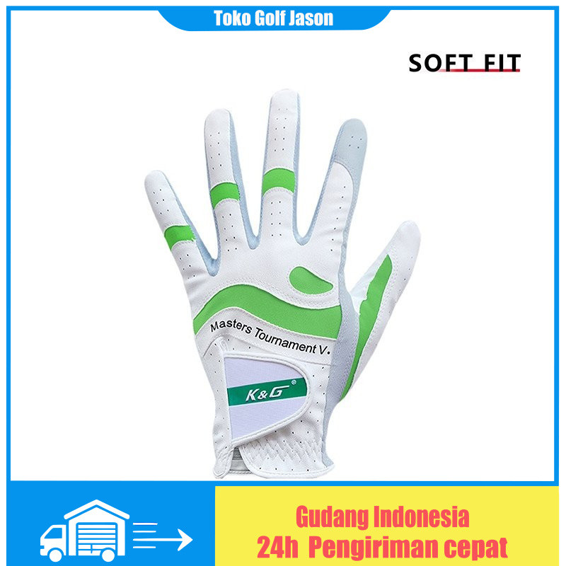 KG Sarung Tangan Pria Glove Men Golf K&G Tangan Kiri Tunggal GST-2541 #BARANG SPOT#