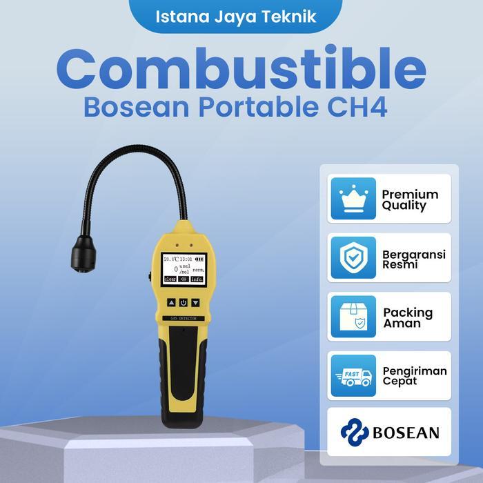 Bosean portable combustible CH4 LPG natural gas leak detector