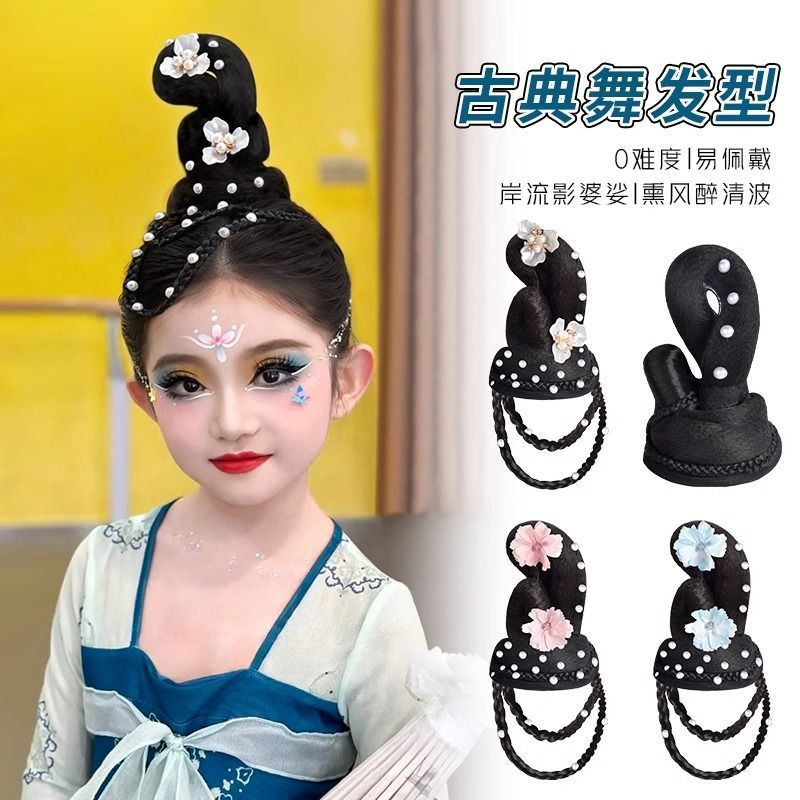 Aksesori Rambut Gaya Kuno Kostum Kuno Sanggul Rambut