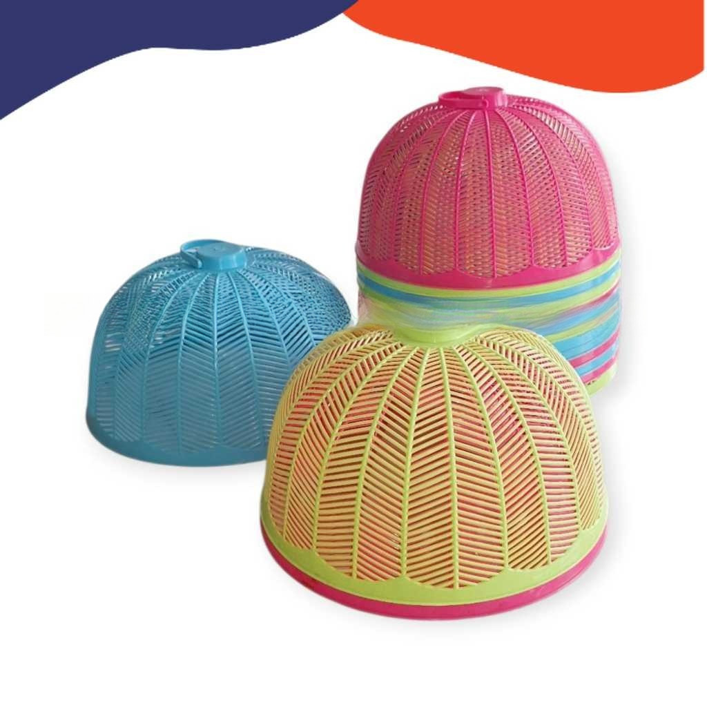 Bisa COD Tudung Saji Piring Tudung Saji Plastik Tudung Saji Bulat