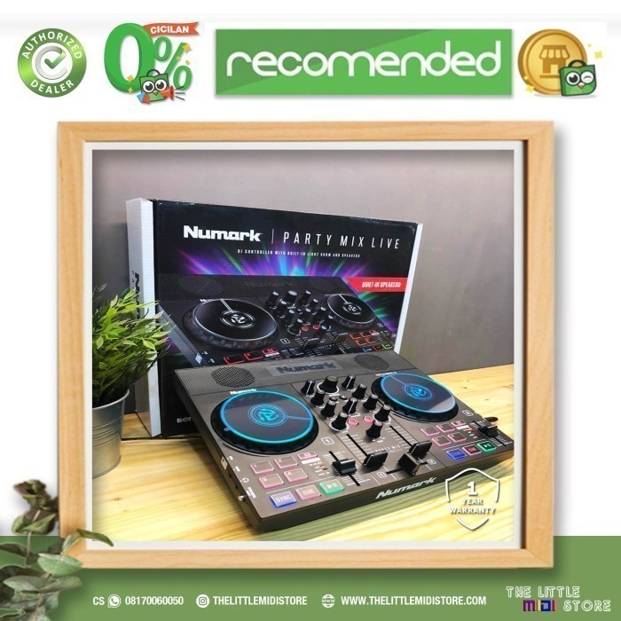 Numark Party Mix Live DJ Controller Controller Murah PartyMix