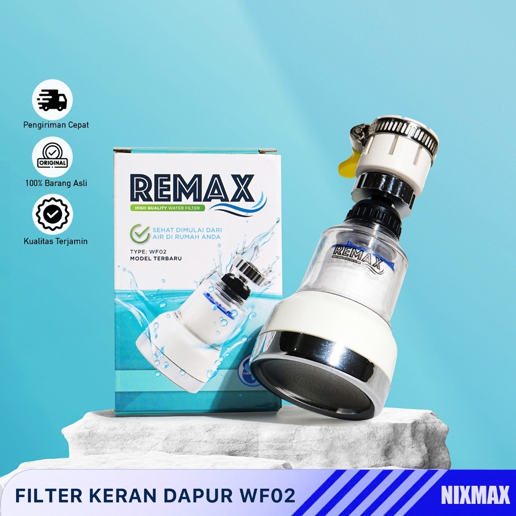 Filter Air Keran Dapur REMAX WF02 / Saringan Air / Filter Keran