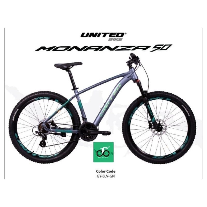 Sepeda MTB 27.5" United Monanza 5.0 NEW 5