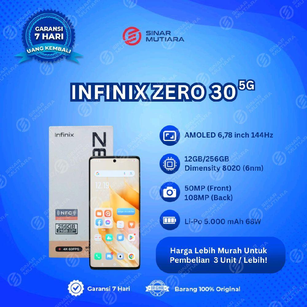 INFINIX ZERO 30 12/256 GB (5G) HP SECOND ORIGINAL SINAR MUTIARA CELL