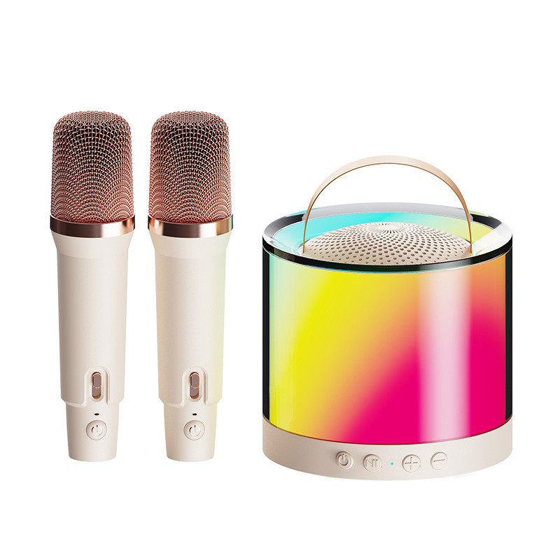 K36 Mini Karaoke Sound System - High-Quality Dual Mic, Long Battery Life, Portable Handheld
